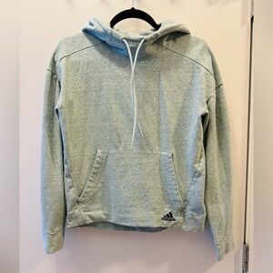Adidas light green hoodie
